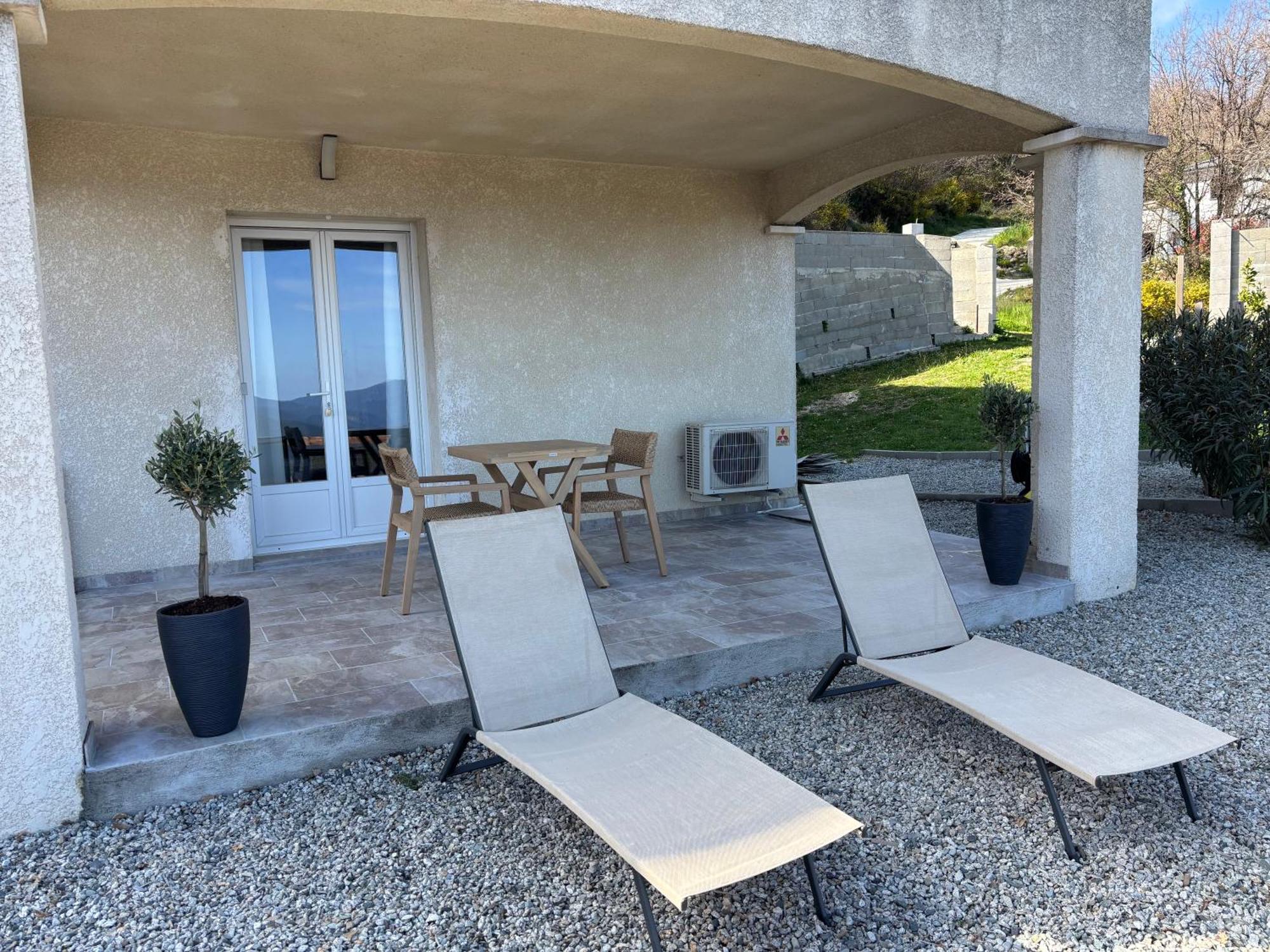 Casa Punta Di Vista Leilighet Venaco  Eksteriør bilde